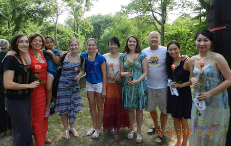 Performers at Hungarian Cultural Garden for Liszt Concert
