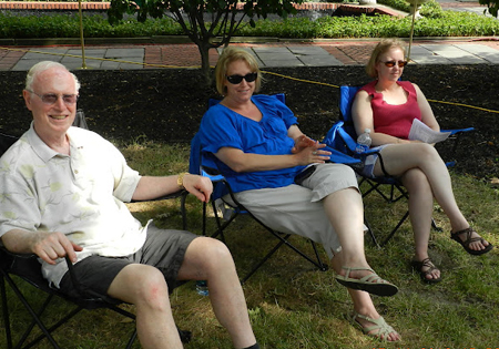 Crowd at Hungarian Cultural Garden for Liszt Concert