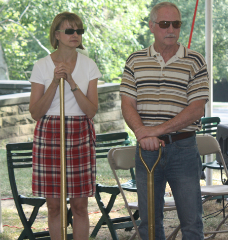 Julianna Gulden and Andrew Lazar