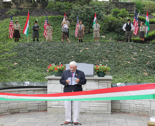 John Megyimori and Hungarian Scouts