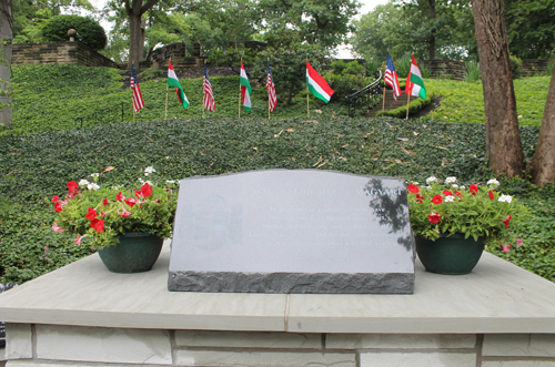 Legacy Wall in the Hungarian Cultural Garden