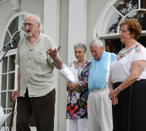 Ernie Mihaly, Helen Moss, Richard Fleischman and Carolyn Balogh