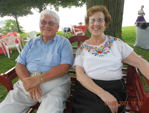 John Megyimori and Carolyn Balogh