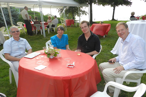 Hungarian Garden reception people