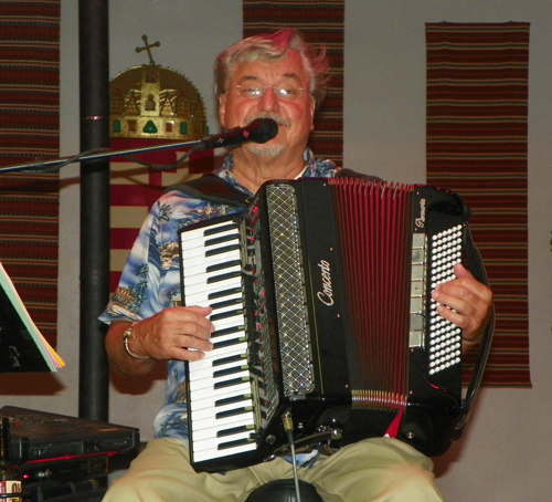 Steve Hegedus on accorsion