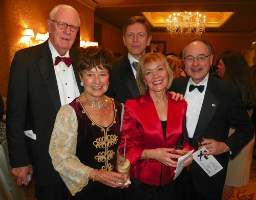 Glenn and Jenny Brown, Gary Hanson, Barbara Hanson and Steve Reger