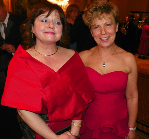 Elizabeth Papp-Taylor(Cochair) and Judit E. Puskas ( president)