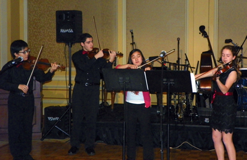 Youth Orchestra - Jei-ming Tong, Gabe Napoli, Ann Yu and Serena Shapard 