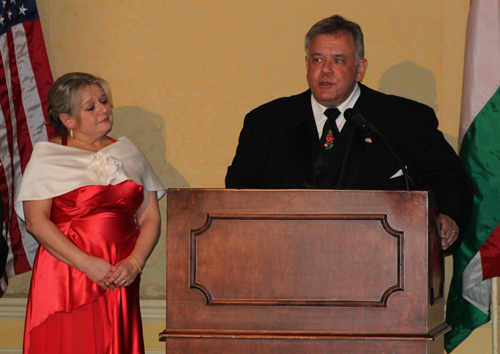 Elizabeth Papp Taylor and William Penn Association National Director Richard Sarosi 