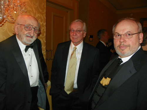 Ernie  Mihaly, Gabor Brachna and Dr. Laszlo Tomaschek