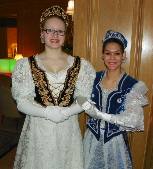 Cleveland Hungarian Scout greeters