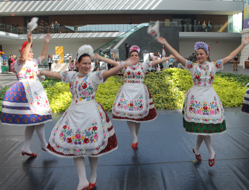 The Hungarian Scouts Folk Ensemble performed at the Cleveland Museum of Art's International Cleveland Community Day 