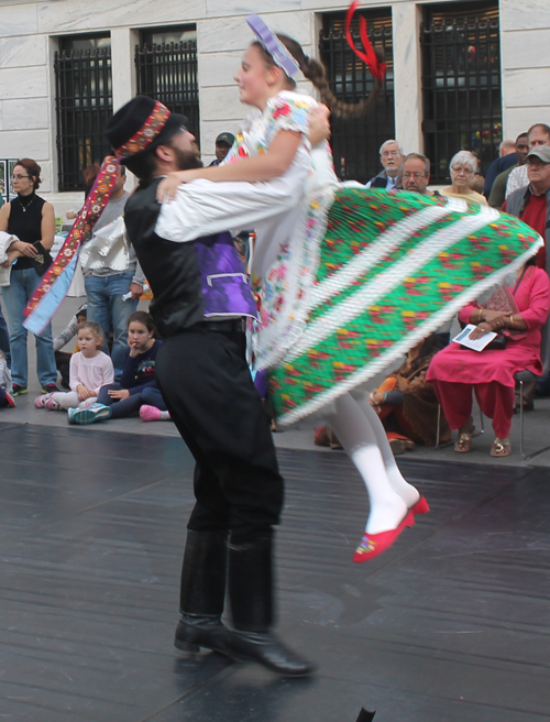 The Hungarian Scouts Folk Ensemble performed at the Cleveland Museum of Art's International Cleveland Community Day 