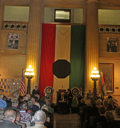 Honorary Consul General of Hungary Laszlo Bojtos keynote