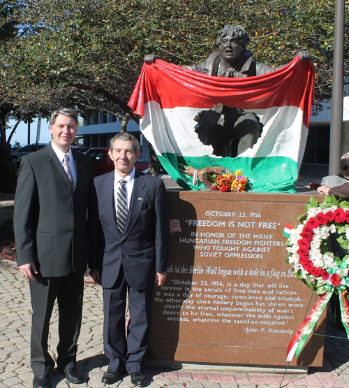 Rev. Csaba Krasznai  and 1956er Steve Kekedy