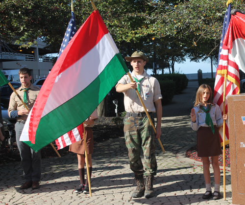 Singing the National Anthems