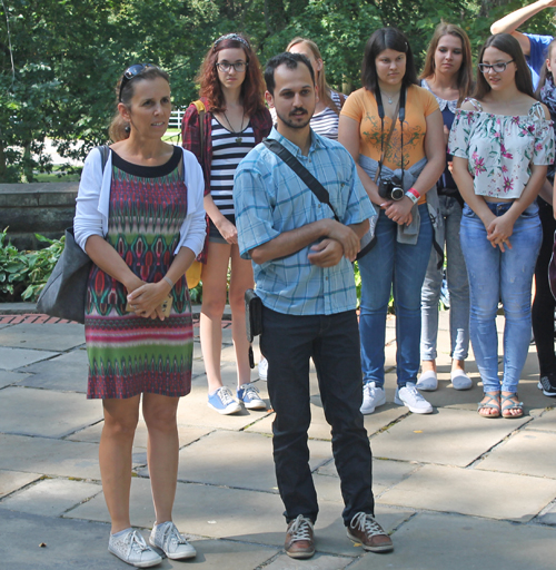 Reformed School Choir of Pecs, Hungary perform in Hungarian Cultural Garden in Cleveland