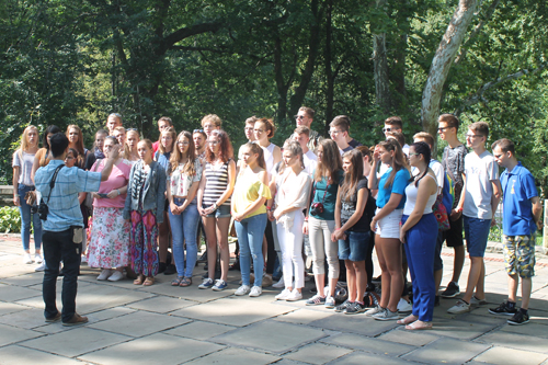 Reformed School Choir of Pecs, Hungary perform in Hungarian Cultural Garden in Cleveland