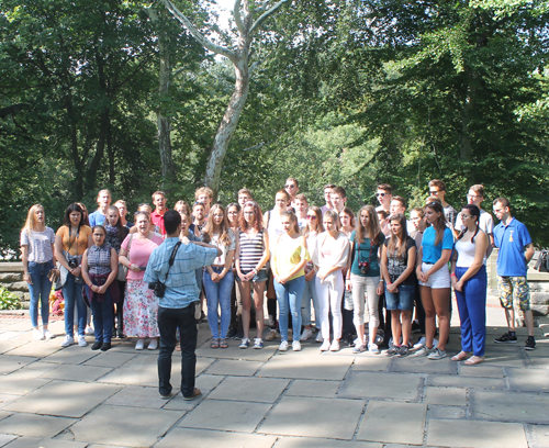 Reformed School Choir of Pecs, Hungary perform in Hungarian Cultural Garden in Cleveland