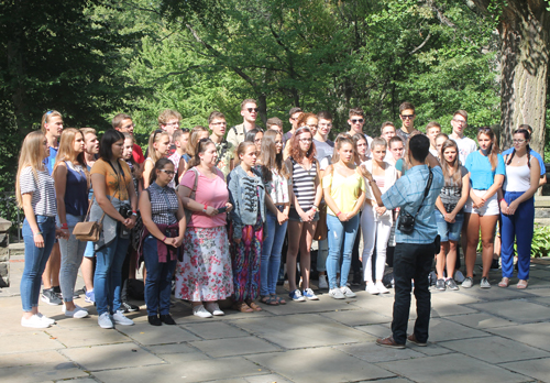 Reformed School Choir of Pecs, Hungary perform in Hungarian Cultural Garden in Cleveland