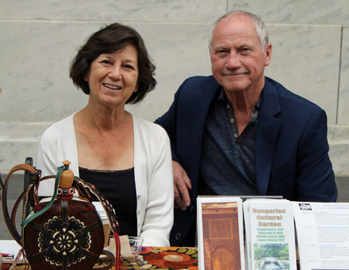 Hungarian Heritage table at Cleveland Art Museum