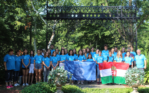 Hungarian Children's Choir from Pecs in Cleveland Hungarian Cultural Garden