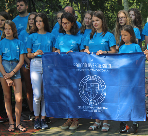 Hungarian Children's Choir from Pecs in Cleveland Hungarian Cultural Garden