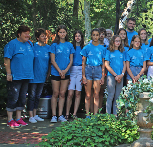 Hungarian Children's Choir from Pecs in Cleveland Hungarian Cultural Garden