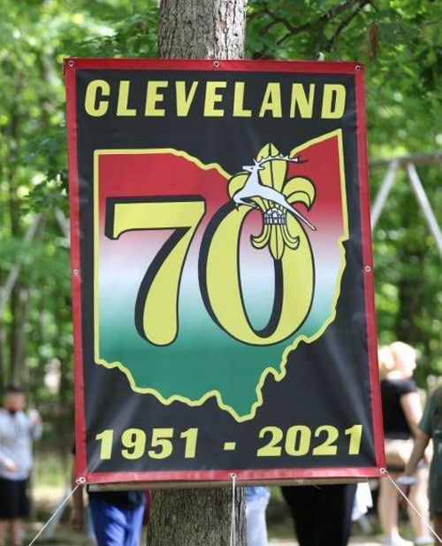 Hungarian Scout Festival in Cleveland banner