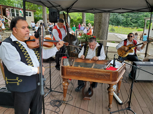 Band at 65th Hungarian Scout Festival