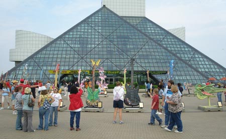 Guitarmania at the Rock and Roll Hall of Fame in Cleveland photos by Dan Hanson