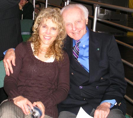 Congressman Tom Lantos and his daughter Annette