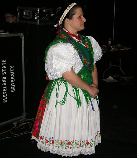Hungarian Festival of Freedom 1956-2006 Cleveland Ohio - Eszti Pigniczky - Hungarian dancer in full costume