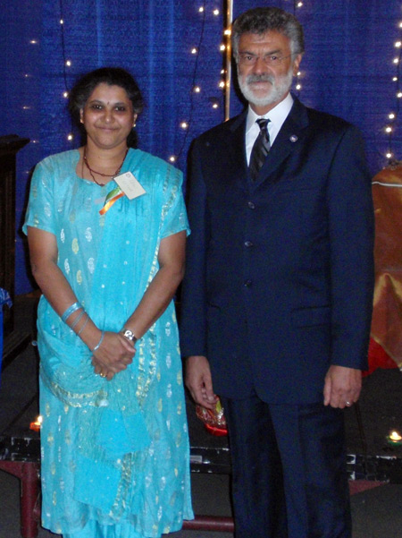 Rani Kotha and Mayor Jackson