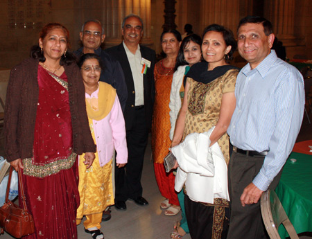 Satish Parikh and family