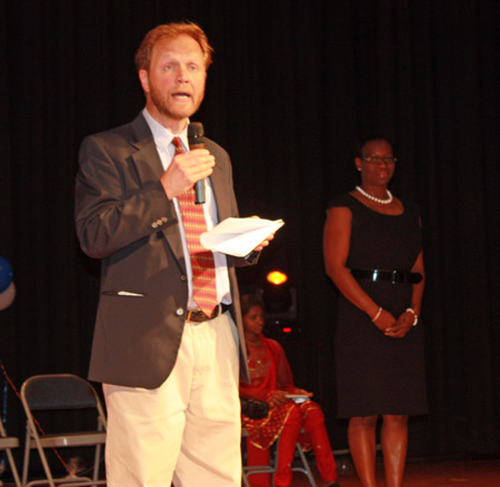 IndiaFest Master of Ceremonies Christopher Cotton