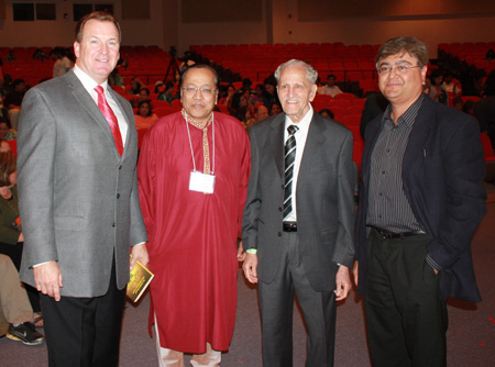 Mayor Gregory Kurtz, Dr. Amiya K. Banerjee, Lt. Colonel Om Julka and Dr. Neil Mehta