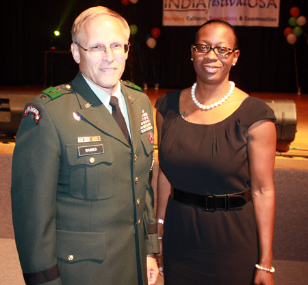 Lt General Robert Wagner and Ohio State Senator Nina Turner