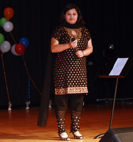 Singer at Cleveland Indian Festival