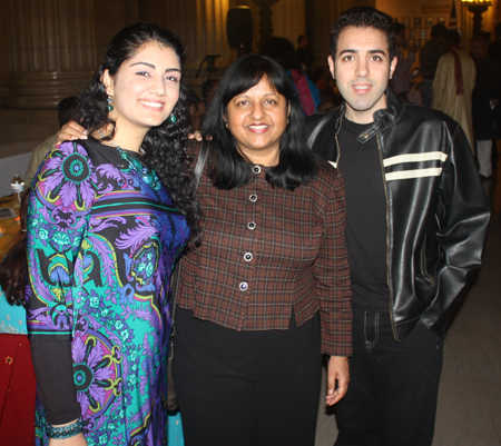 Arooj Ashraf, Radhika Reddy and Hamed Hamad