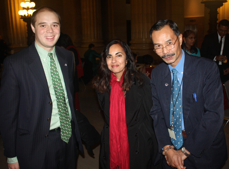 George Brown, Sujata Burgess and Le Nguyen