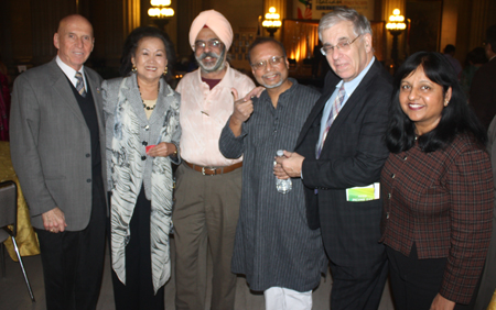 Ray Saikus,Gia Hoa Ryan, Paramjit Singh, Asim Datta, Joe Meissner and Radhika Reddy
