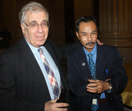 Lt. Colonel Joe Meissner and Le Nguyen