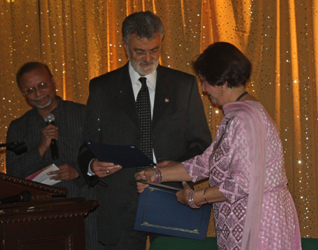 Asim Datta, Mayor Frank Jackson and Mona Alag