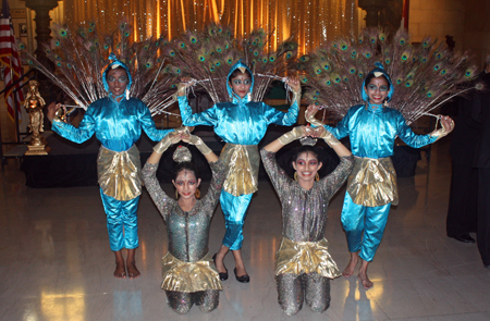 Indian Peacock and Snake Dancers