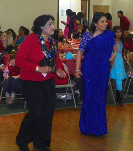 Dancing at FICA Holiday party