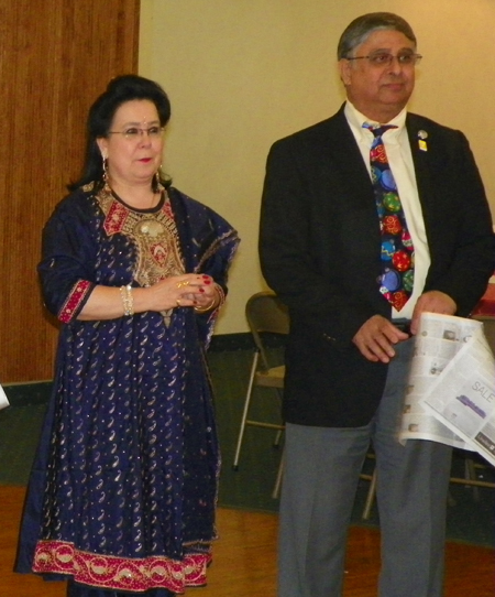 Kathy and Anjan Ghose
