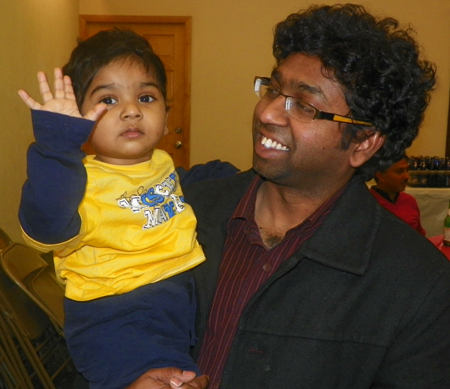 Sam Kolli and son