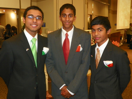 Ashwin Rane,  Nirmal Krishnan and Achyut Nair