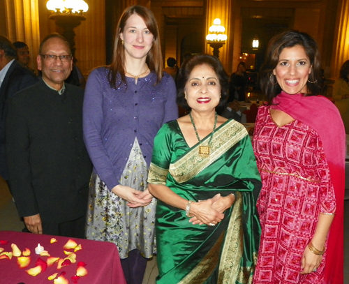 Chittaranjan Jain, Michelle Santhanam. Nisha Jain, Kay Dhillon